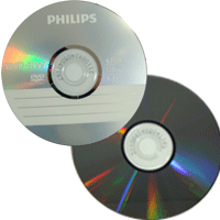 DVD-RW Philips c/ Logo 4.7GB(4x) (Pino)