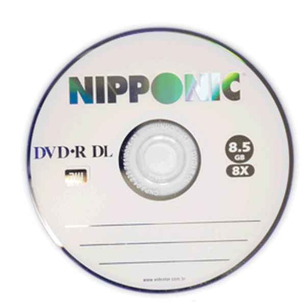 DVD+R Nipponic c/ Logo 8.5GB(8x) (Dual Layer) (Pino)