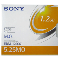 Disco Óptico Sony MO 1.2 GB (Regravável)