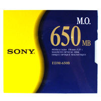 Disco Óptico Sony MO 650MB (Regravável)