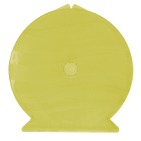 CD Case Amarelo - modelo "peixinho"