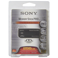 Cartão de Memória Memory Stick PRO Sony 256MB - MagicGate