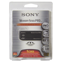 Cartão de Memória Memory Stick PRO Sony 1GB - MagicGate