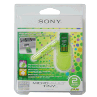 Pen Drive Sony 2GB - Microvault Tiny Plus (USB 2.0)