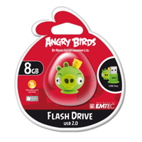 Pen Drive Emtec Angry Birds 8GB - King Pig