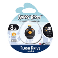 Pen Drive Emtec Angry Birds 8GB - Black Bird
