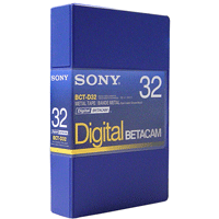 Fita Betacam Digital Sony 32min