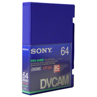 Fita DVCAM Sony 64min ME - IC Memory