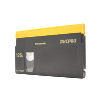Fita DVCPRO Panasonic 126 min LP