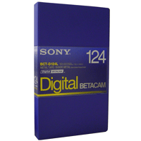 Fita Betacam Digital Sony 124min