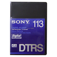 Fita DTRS Sony Áudio 113 min