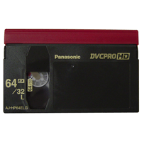 Fita DVCPRO HD Panasonic 32/64 min LP Cartucho Small