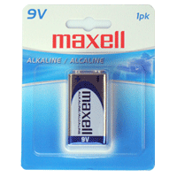 Bateria Maxell Alcalina 9 V