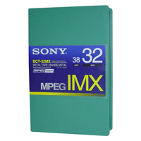 Fita MPEG IMX Sony 32 Min.