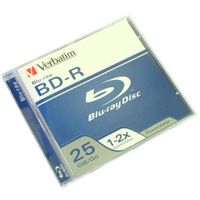 Blu-ray Disc Verbatim Lacrado 25GB (1x-2x) - BD-R