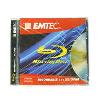 Blu-ray Disc Emtec Lacrado 25GB (1x-2x) - BD-R
